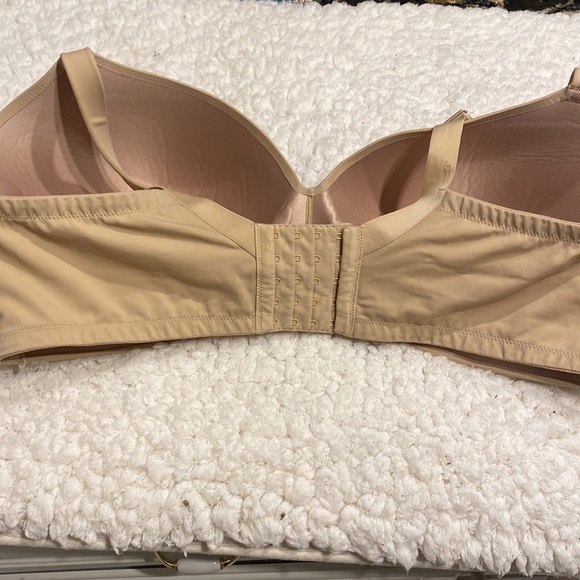 Q womens Cacique tan plus size bra 44F - Picture 3 of 4